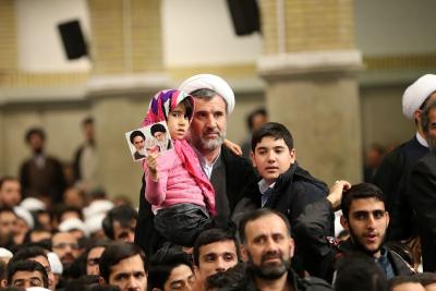 دیدار مردم قم