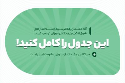 این جدول را کامل کنید!